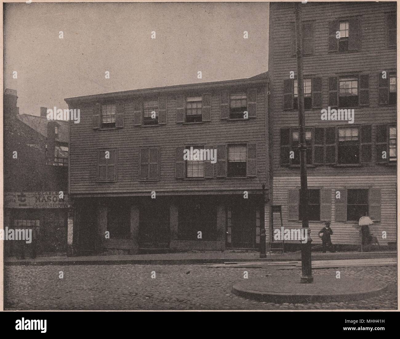 Paul Revere's House, Boston Stock Photo Alamy
