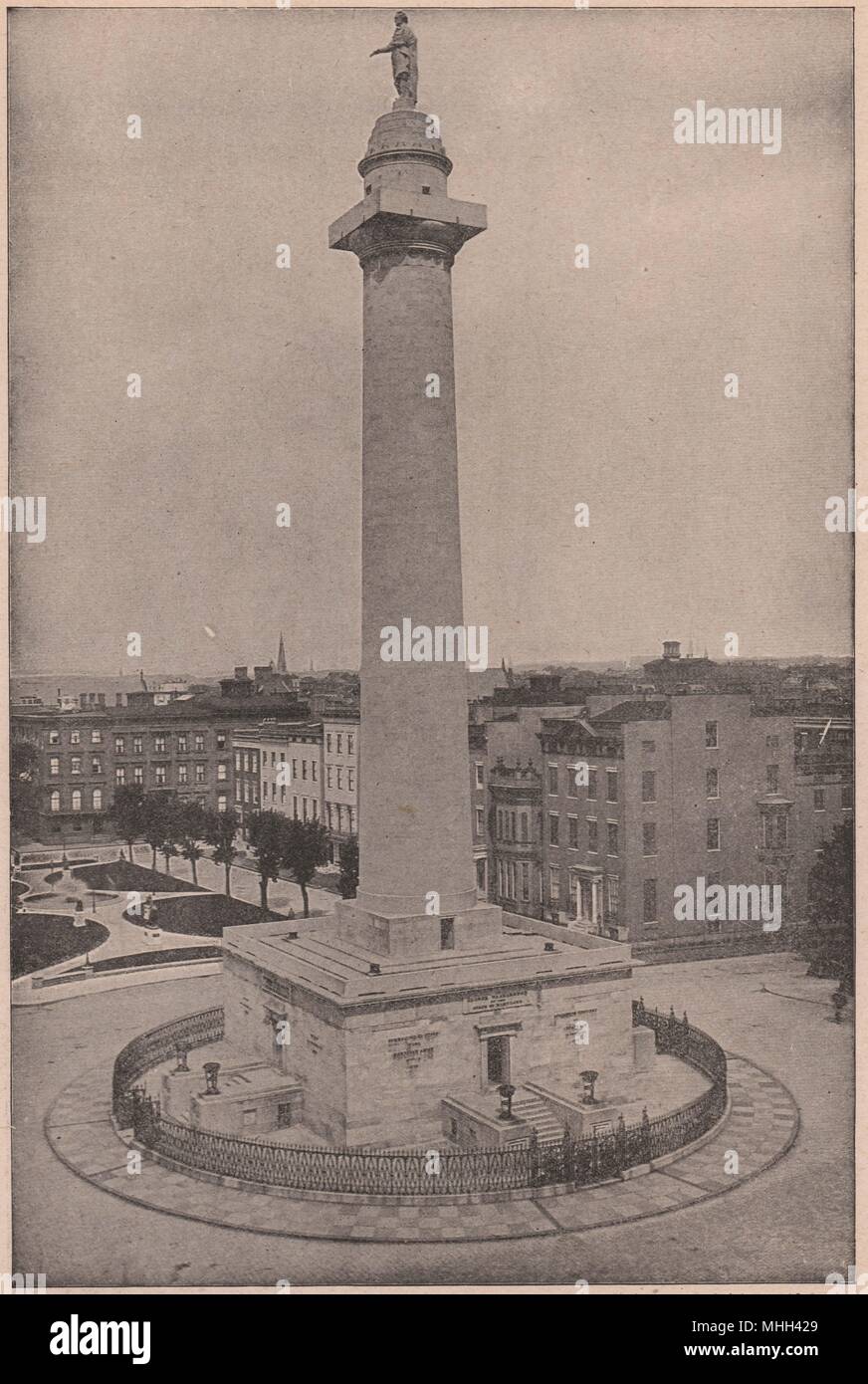 Washington monument baltimore hires stock photography and images Alamy