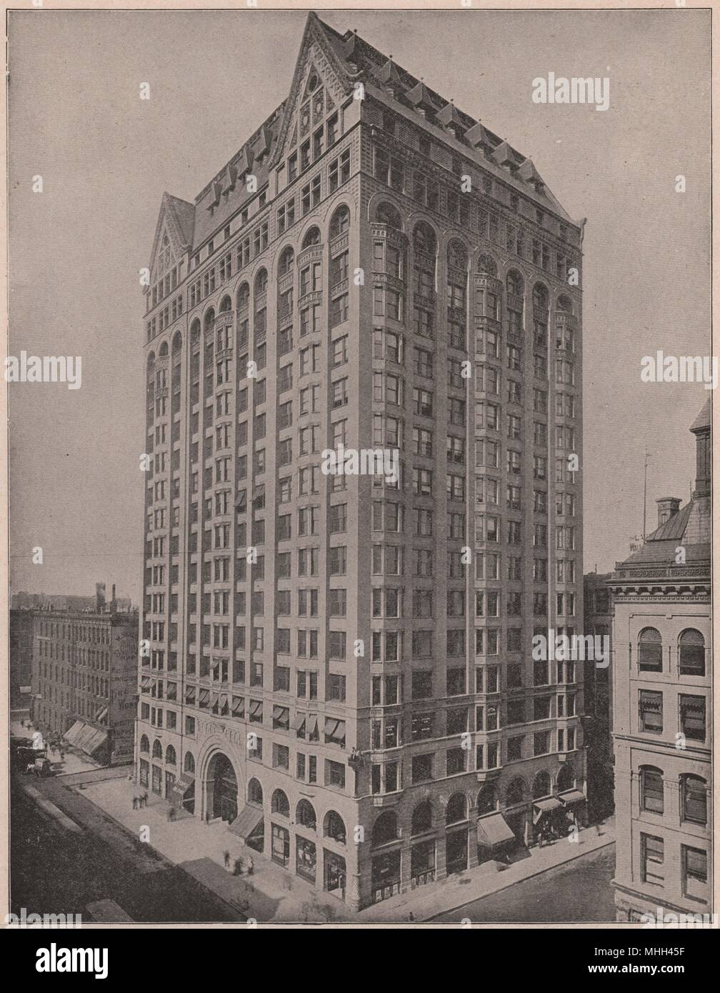 The Masonic Temple, Chicago Stock Photo - Alamy