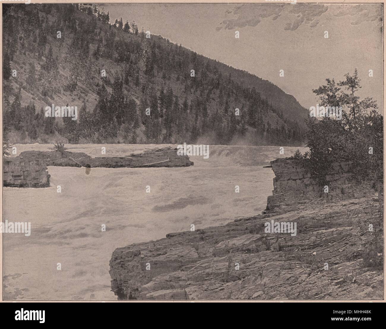 Kootenai falls hi-res stock photography and images - Alamy