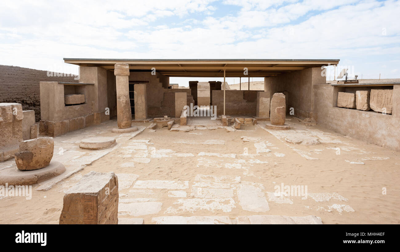Saqqara New Kingdom necropolis, Egypt. UNESCO World Heritage Stock Photo Alamy