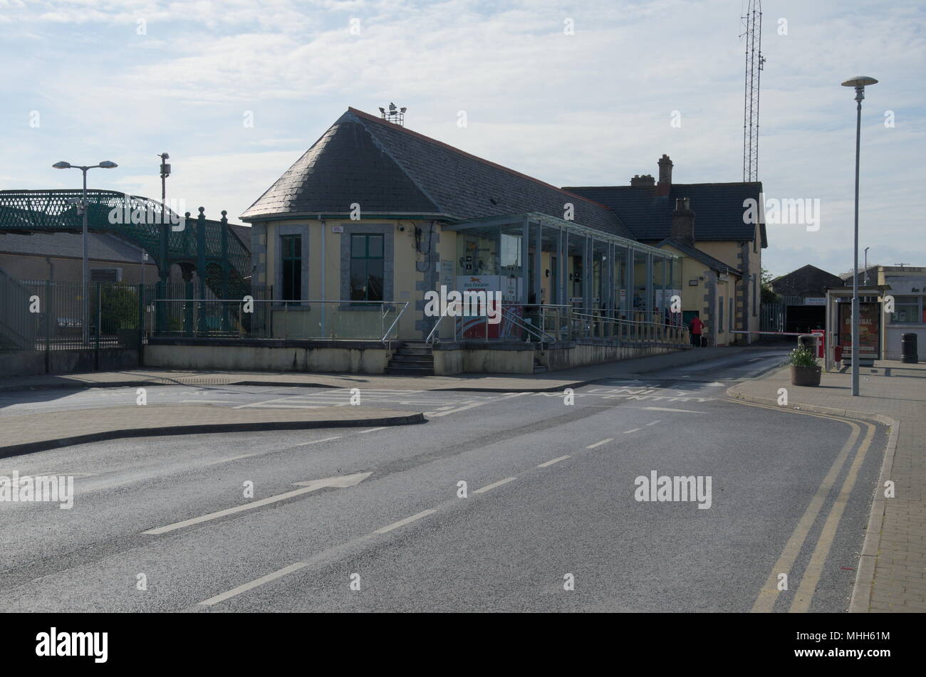 Ennis Train and bus station Stock Photo Alamy