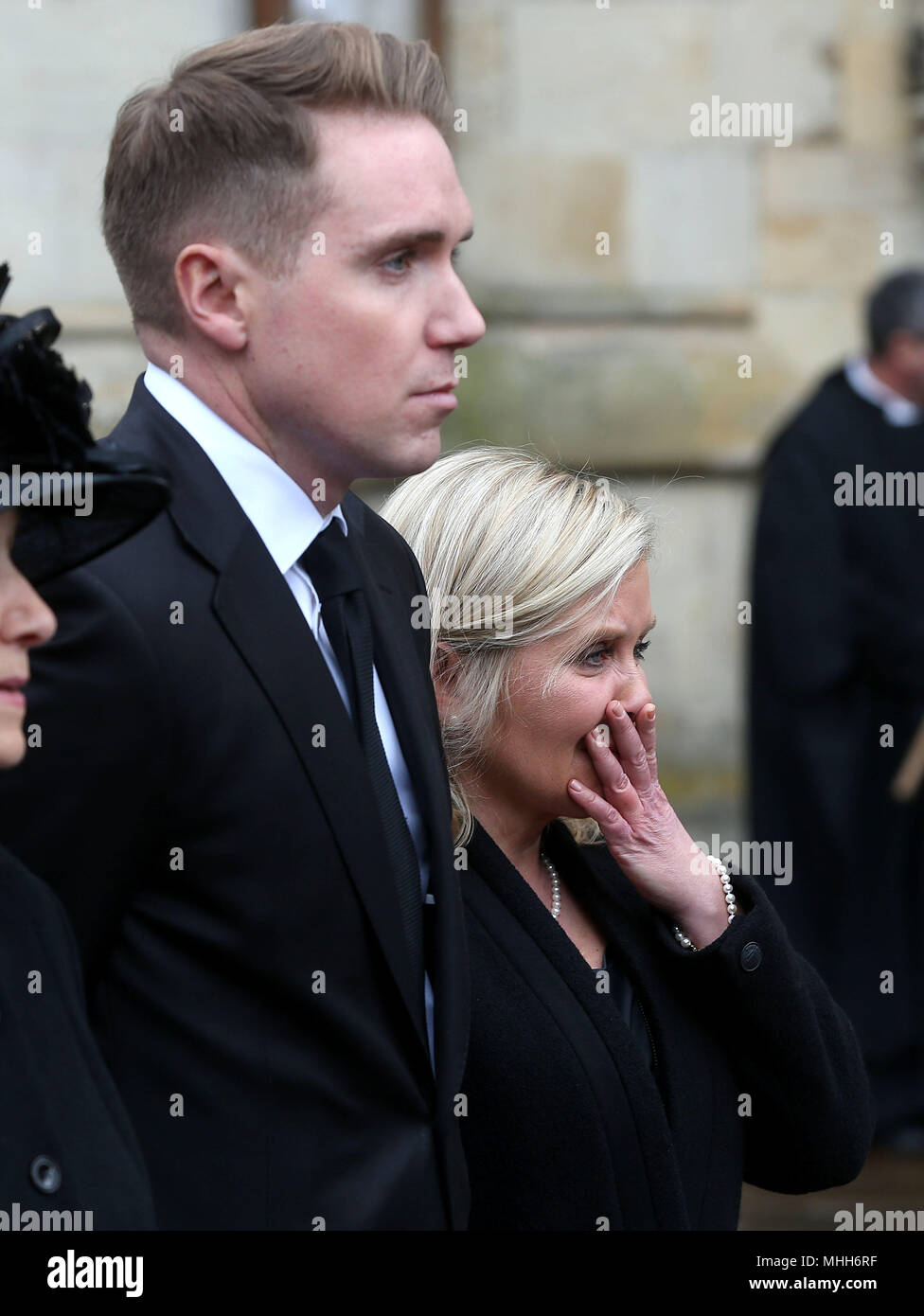 Attends Professor Stephen Hawking funeral at Church of St Mary the