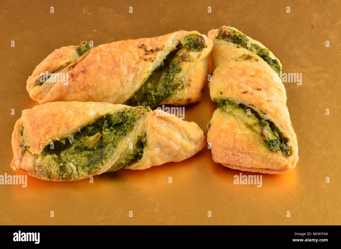 Crackers with tuna salad on wooden plate in restaurant Stock Photo Alamy
