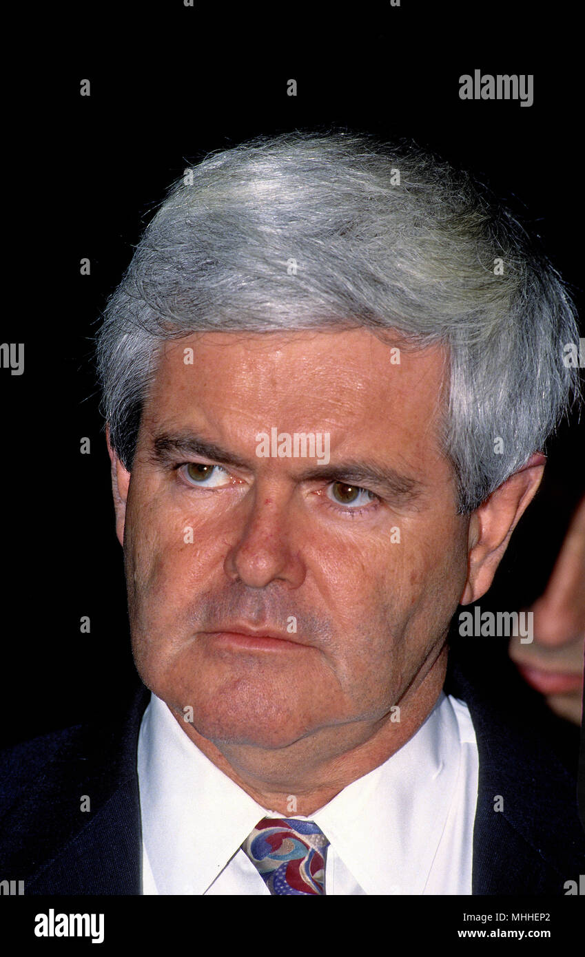 Washington DC. 1994 Congressman Newt Gingrich. He represented