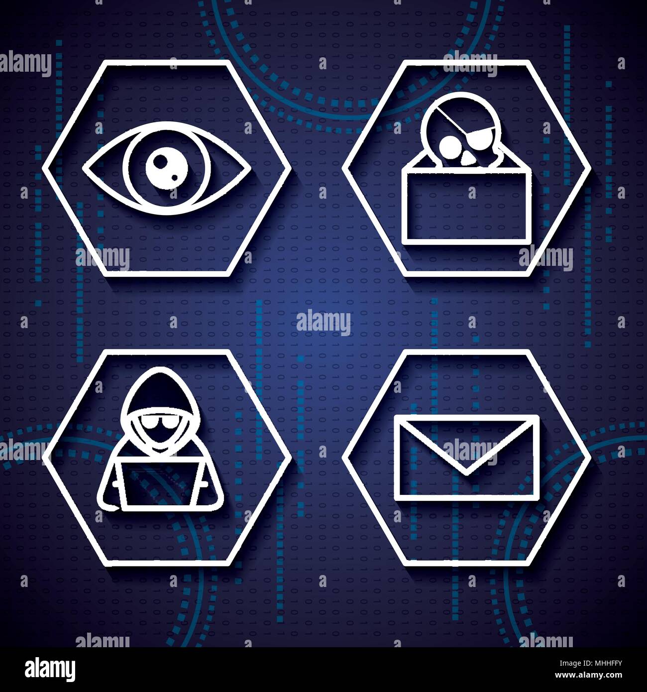 cyber security technology Stock Vector Image & Art - Alamy