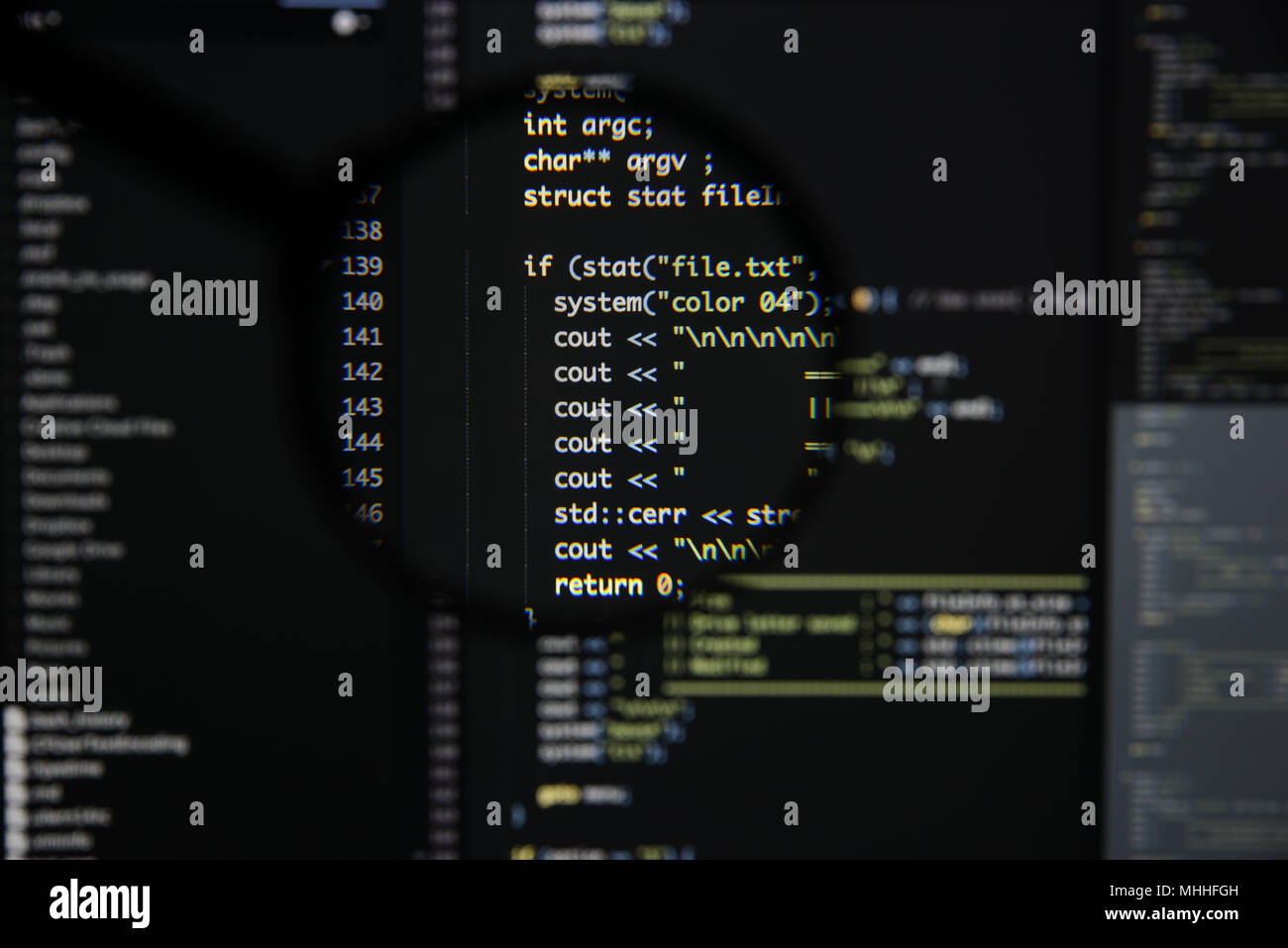 C programming hi-res stock photography and images - Alamy