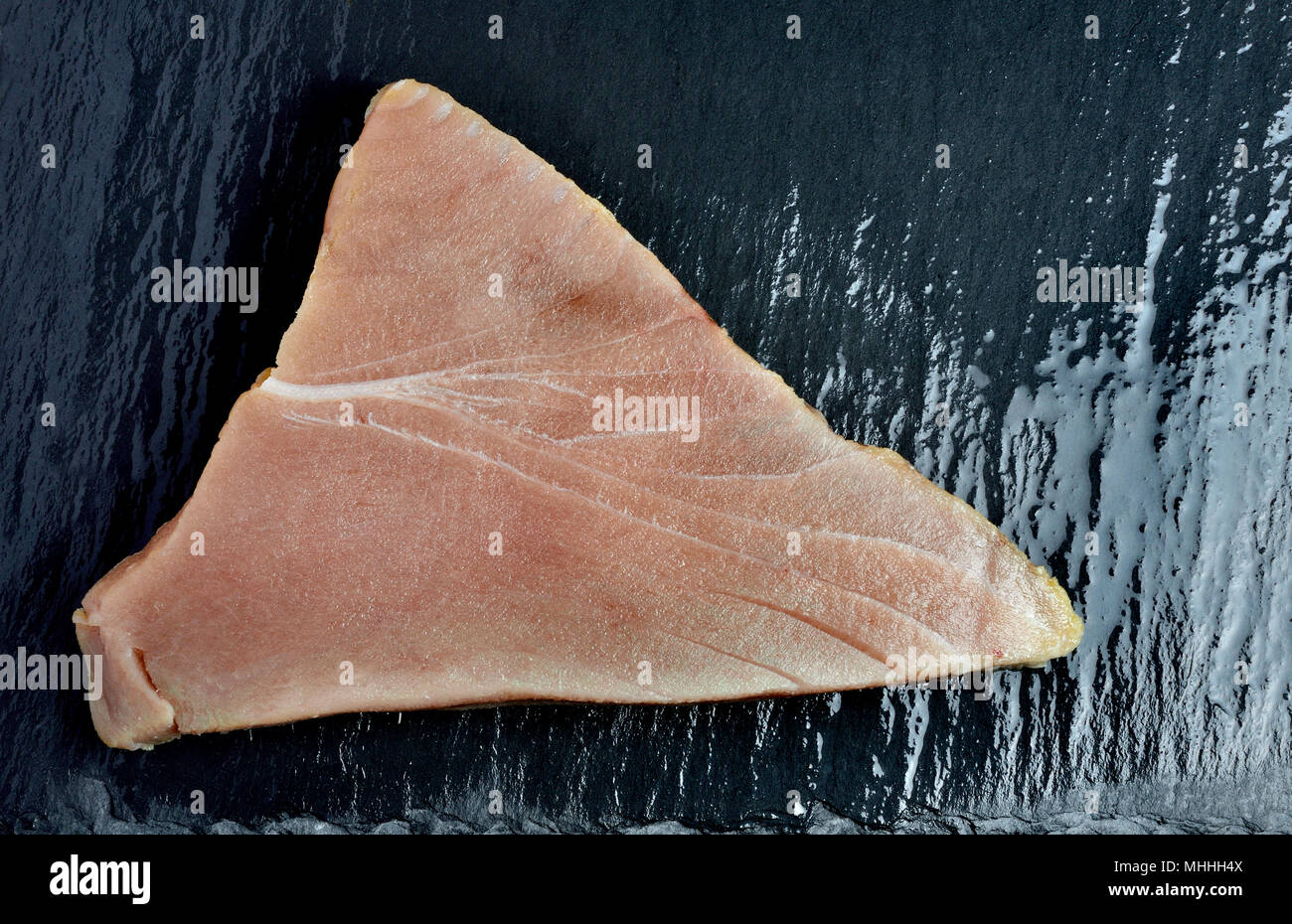 Raw tuna steak Stock Photo Alamy