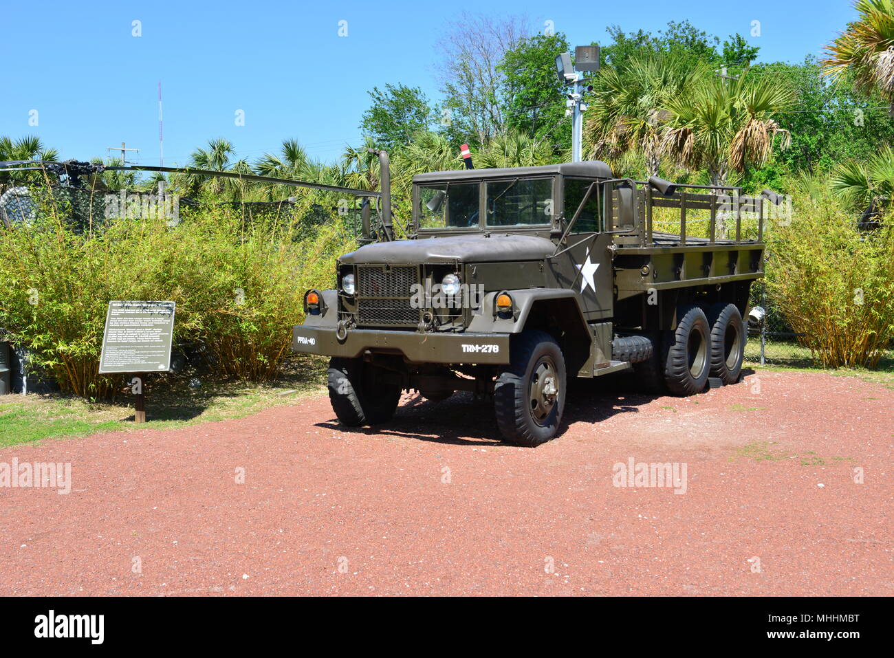 The Vietnam war experience at Patriots Point in Charleston, South Carolina Stock Photo