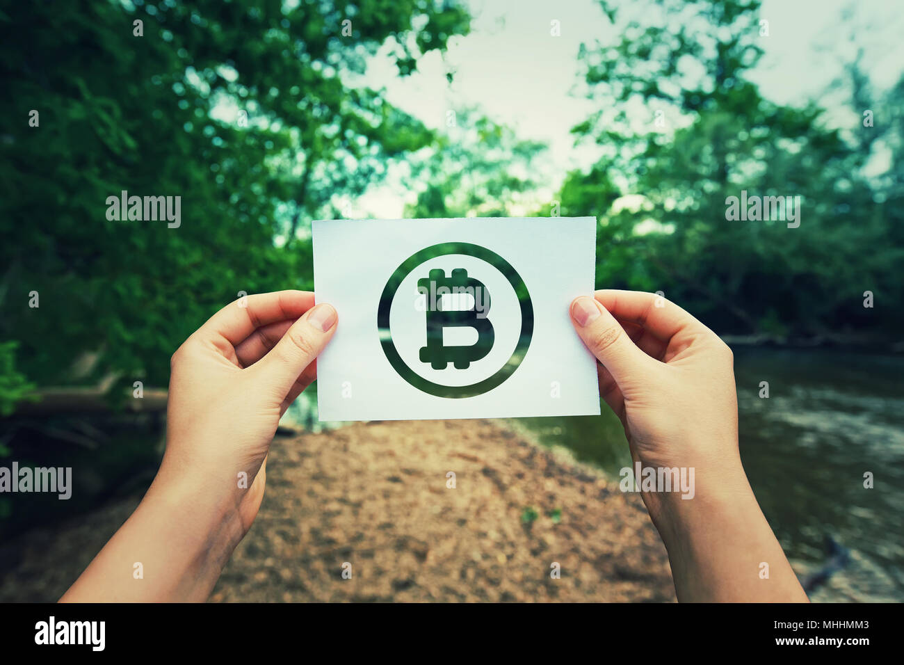 Hand bitcoin isolated hi-res stock photography and images - Page 2 - Alamy
