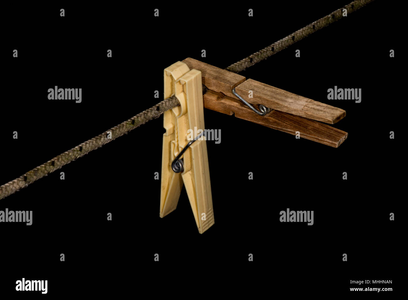 Clothespin detail hi-res stock photography and images - Alamy