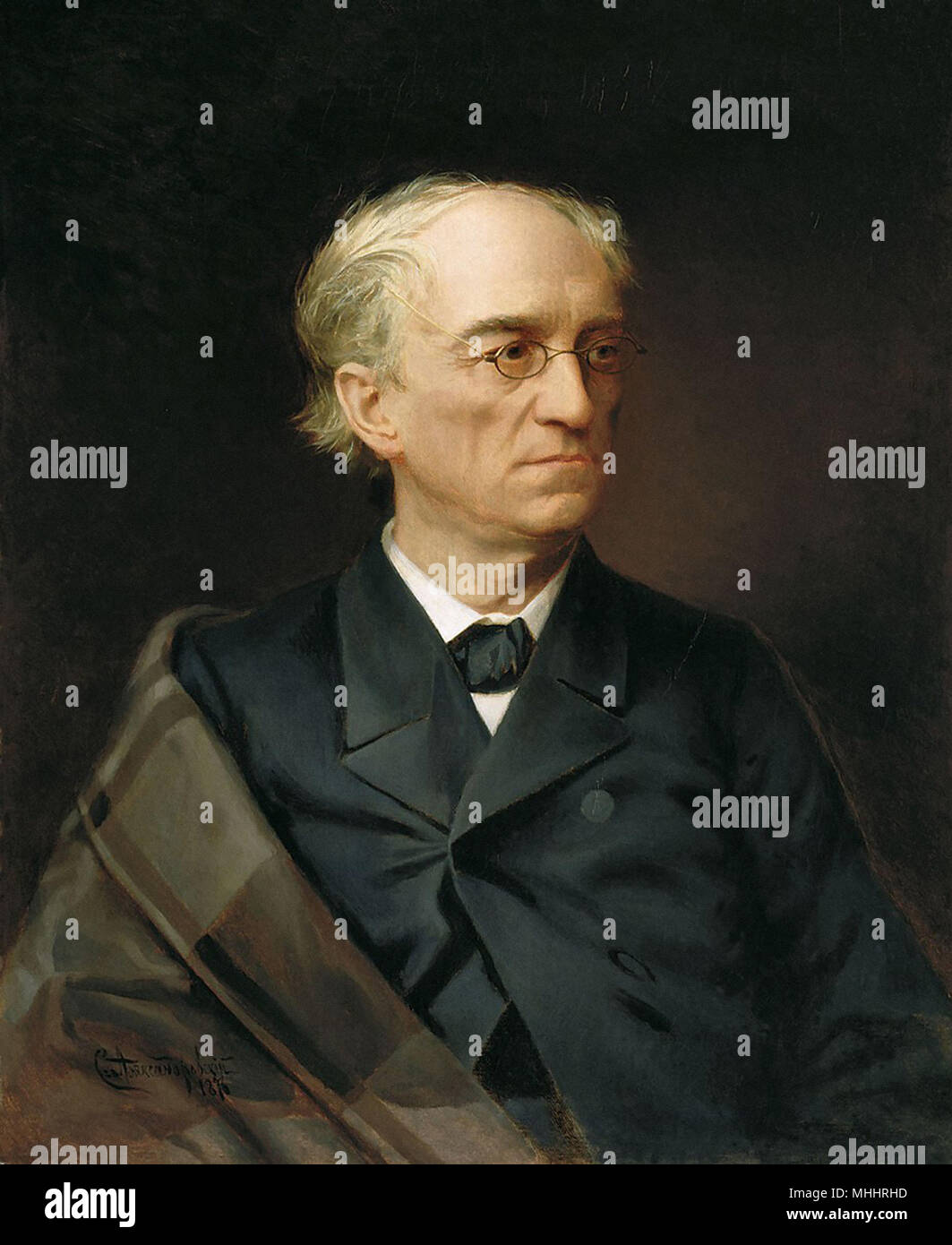 Alexandrovski Stepan Feodorovich - Portrait of the Poet Fedor Ivanovich ...