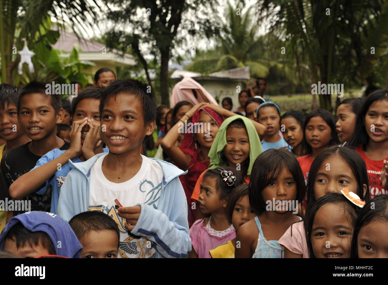 CEBU - PHILIPPINES - JANUARY,1 2013 - Annual orphan children party they ...
