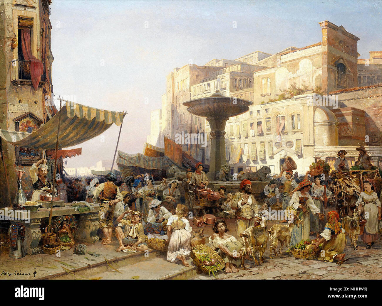 chain Shrink Nylon Calame Jean Baptiste Arthur - Vue D'une Place De Marché Vico Del Porto Naples Stock Photo - Alamy chain Shrink Nylon Calame Jean Baptiste Arthur - Vue D'une Place De Marché Vico Del Porto Naples Stock Photo - Alamy