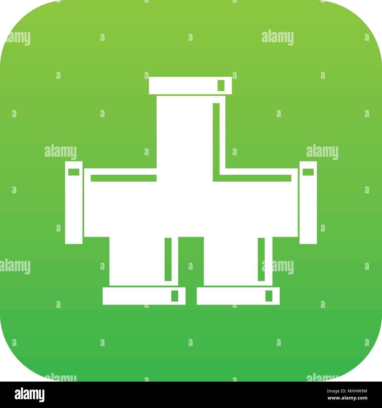 Drain system icon digital green Stock Vector Image & Art - Alamy