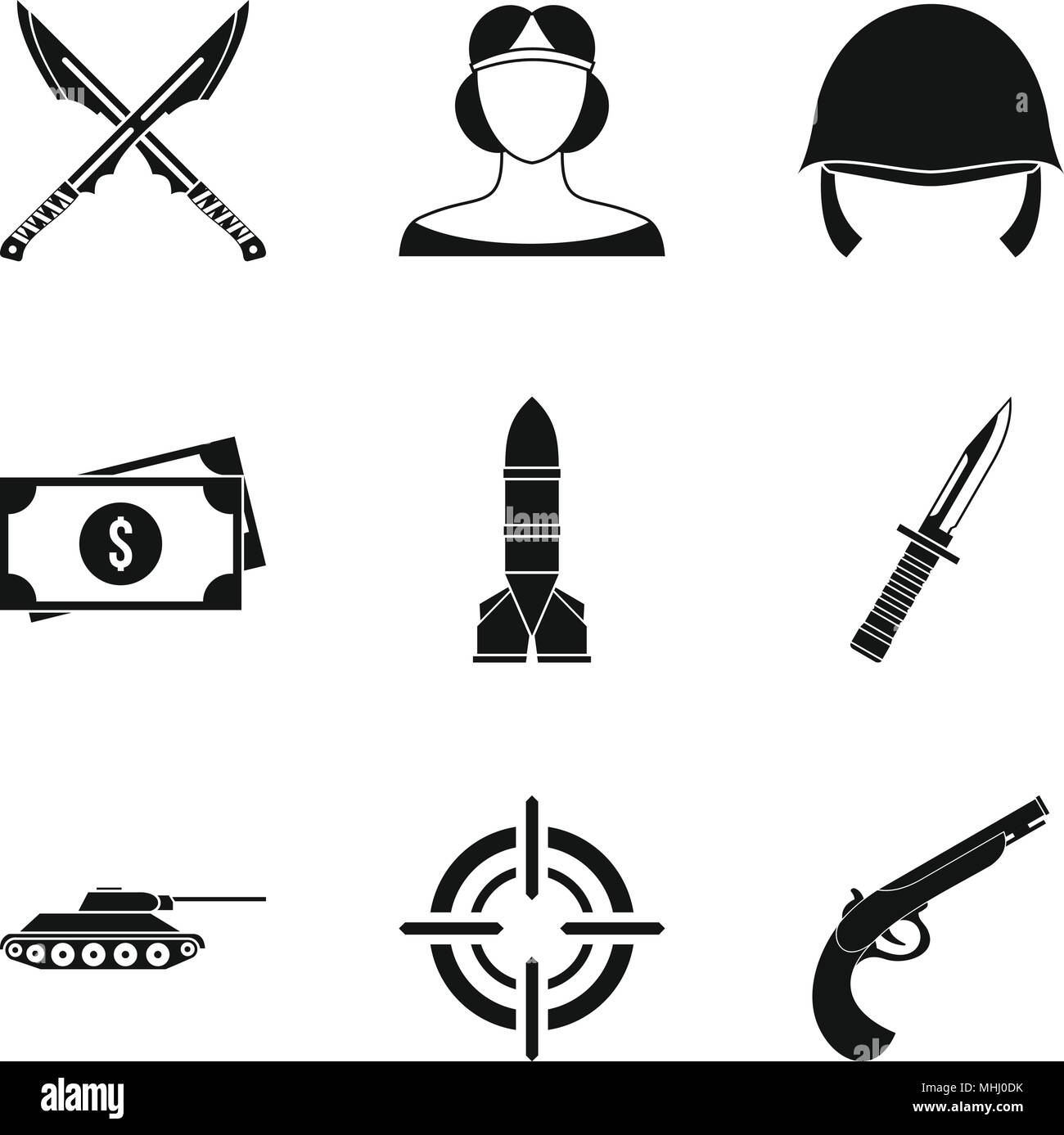 Armor and weaponry Stock Vector Images - Alamy