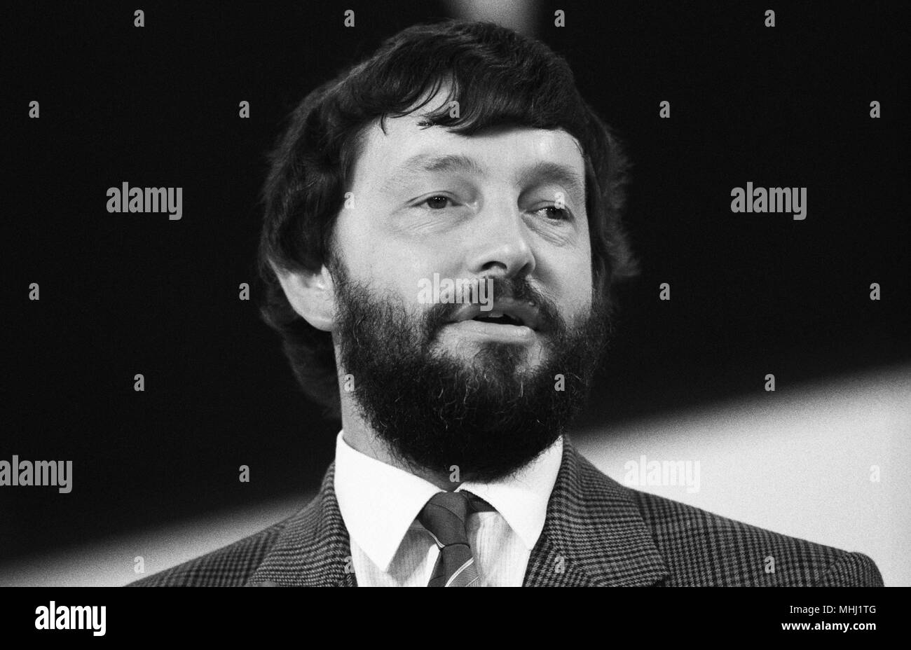 Labour Party annual conference 1990 David Blunkett. Picture by DAVID BAGNALL Stock Photo