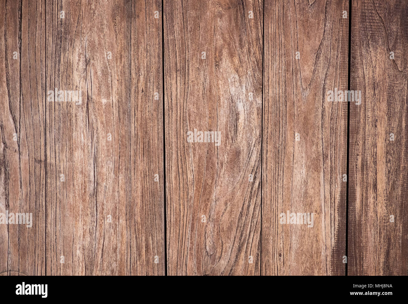 old grunge brown wooden plank texture background,wood vintage wall Stock Photo