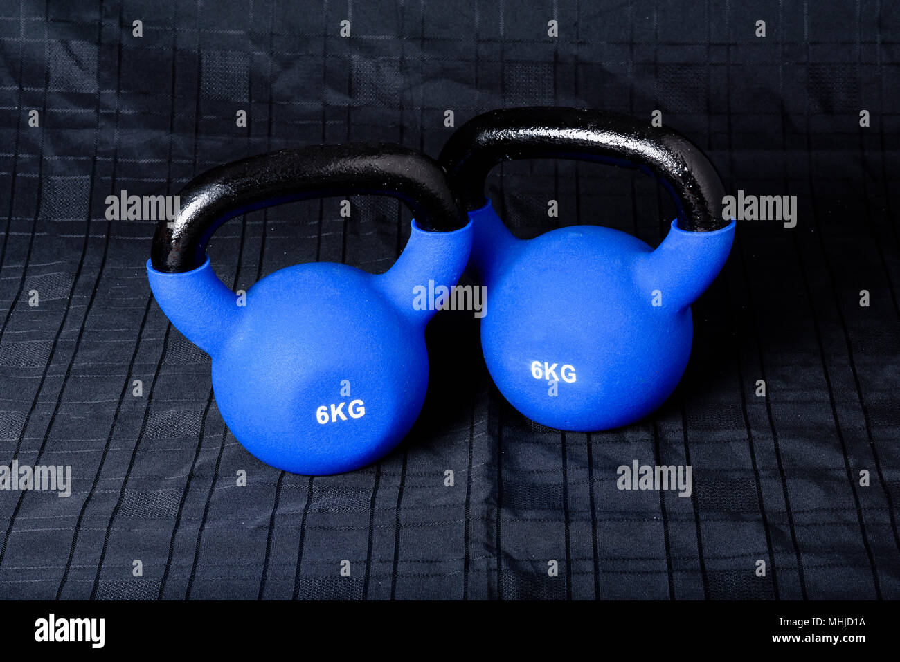 Kettle Bell Weights Stock Photo