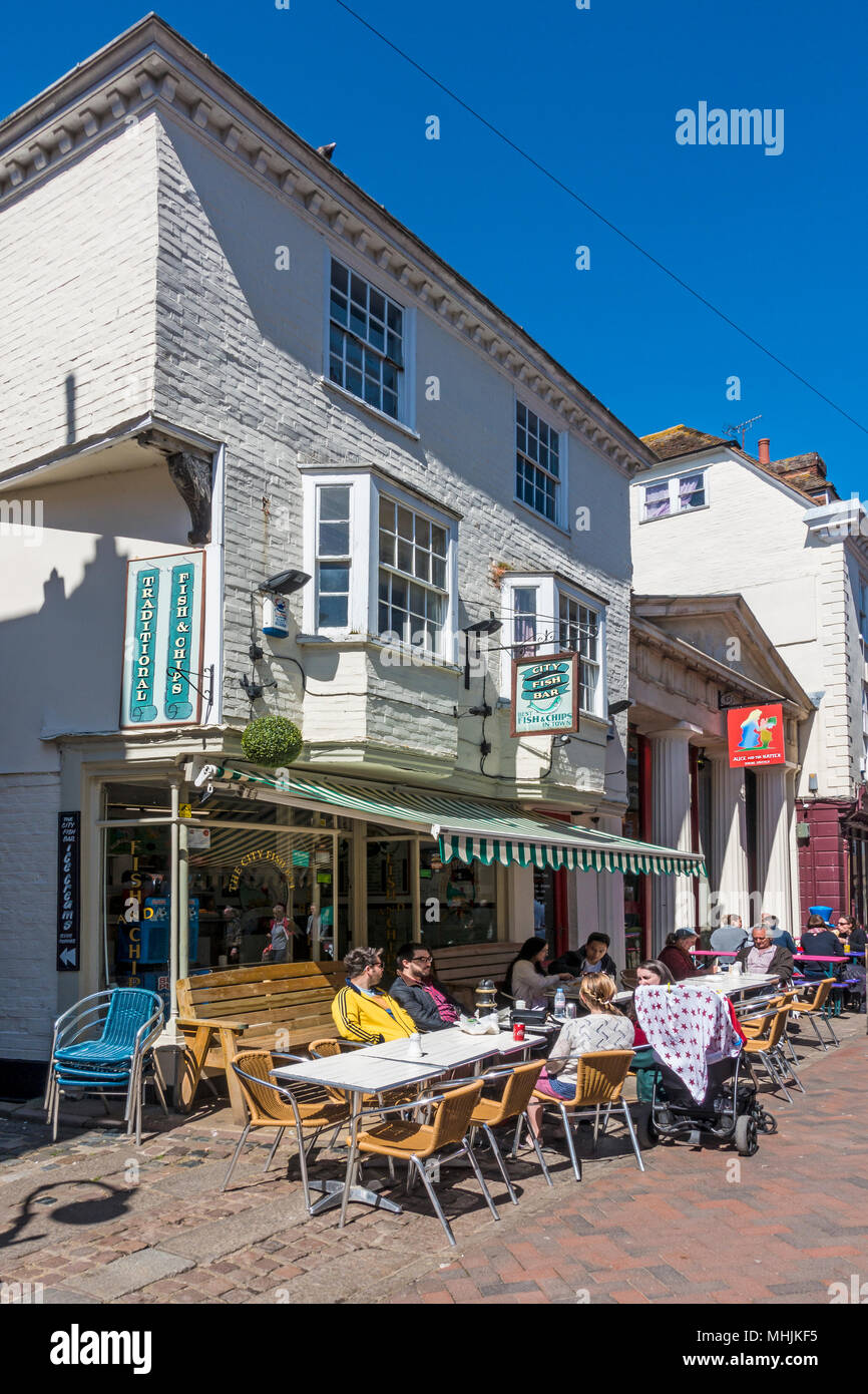 Fish and Chip Shop,Fish Bar,Restaurant,St Margarets Street,Canterbury
