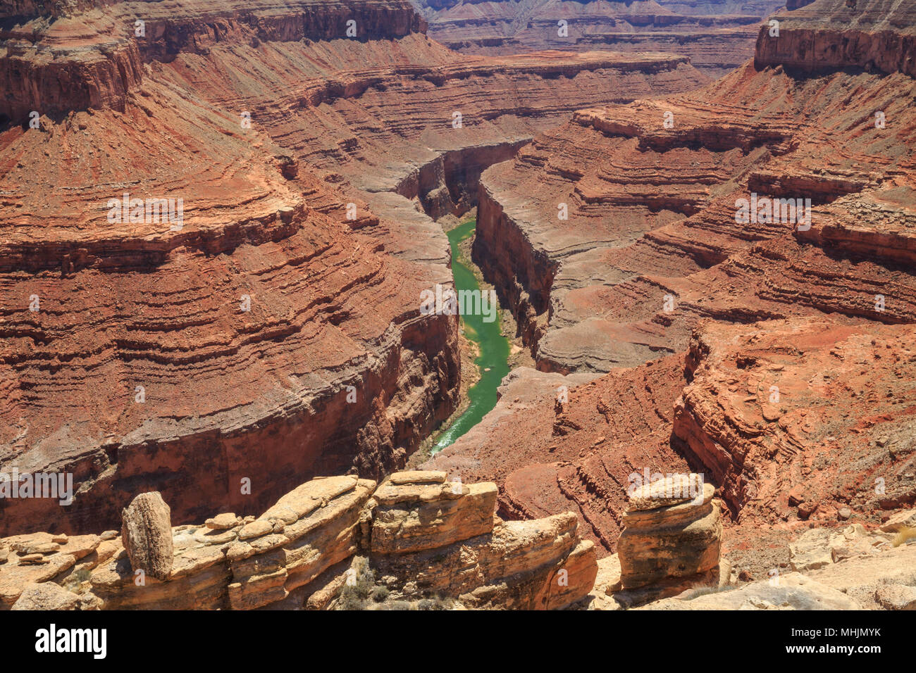 marble canyon of the colorado river in the buck farm canyon area of