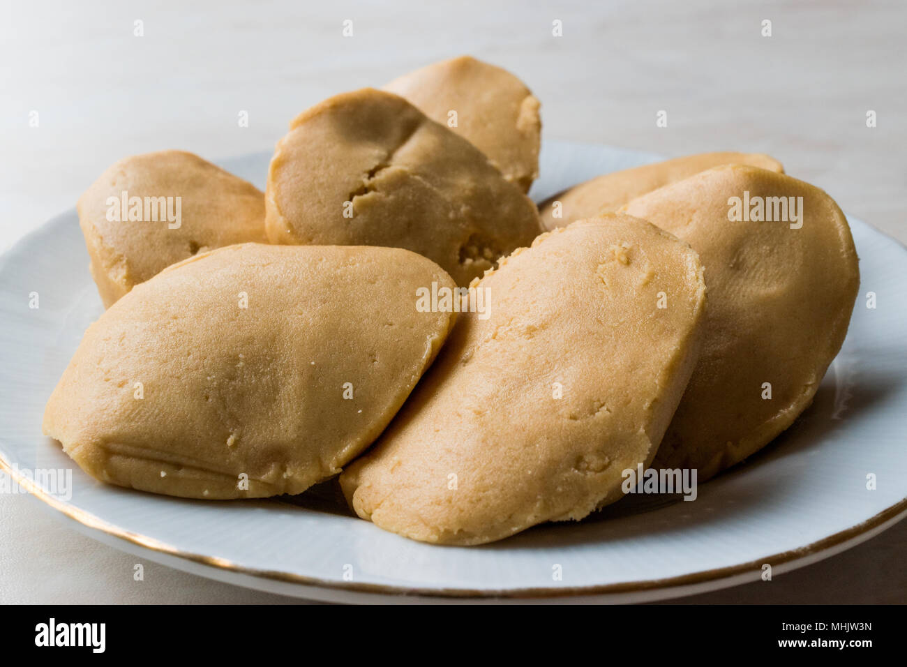 Un Helvasi, Helva or Halva made with Flour, Butter and Milk