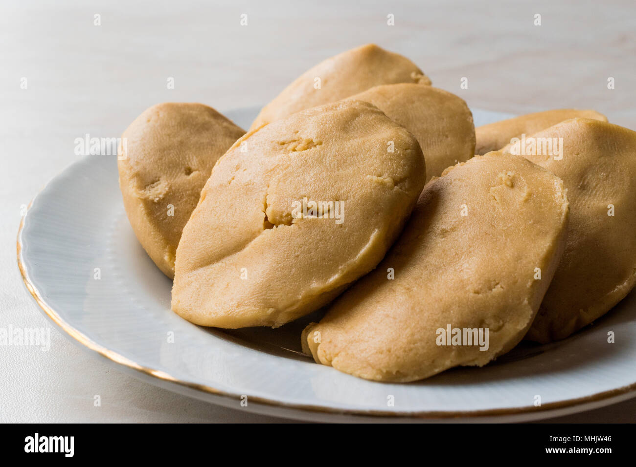 Un Helvasi, Helva or Halva made with Flour, Butter and Milk