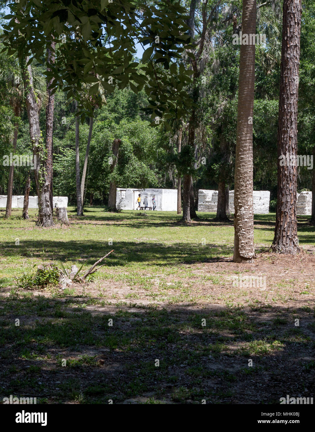Slave cabins at the Kingsley Plantation at Timucuan Preserve