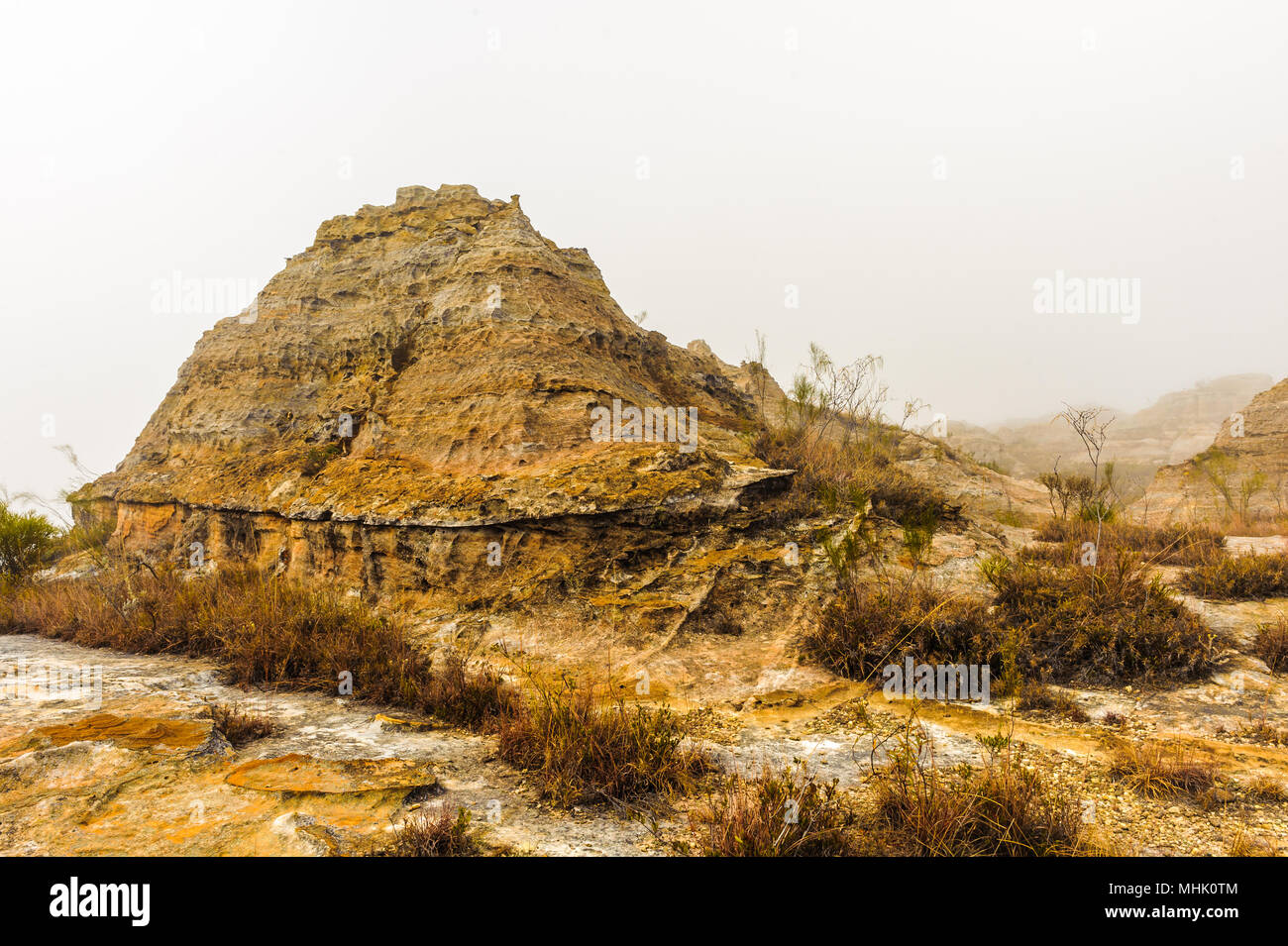 Landscape of the rocks in Madagascar Stock Photo - Alamy