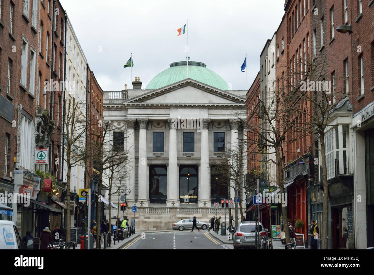 Dublin GPO and City Hall General Post Office Stock Photo Alamy
