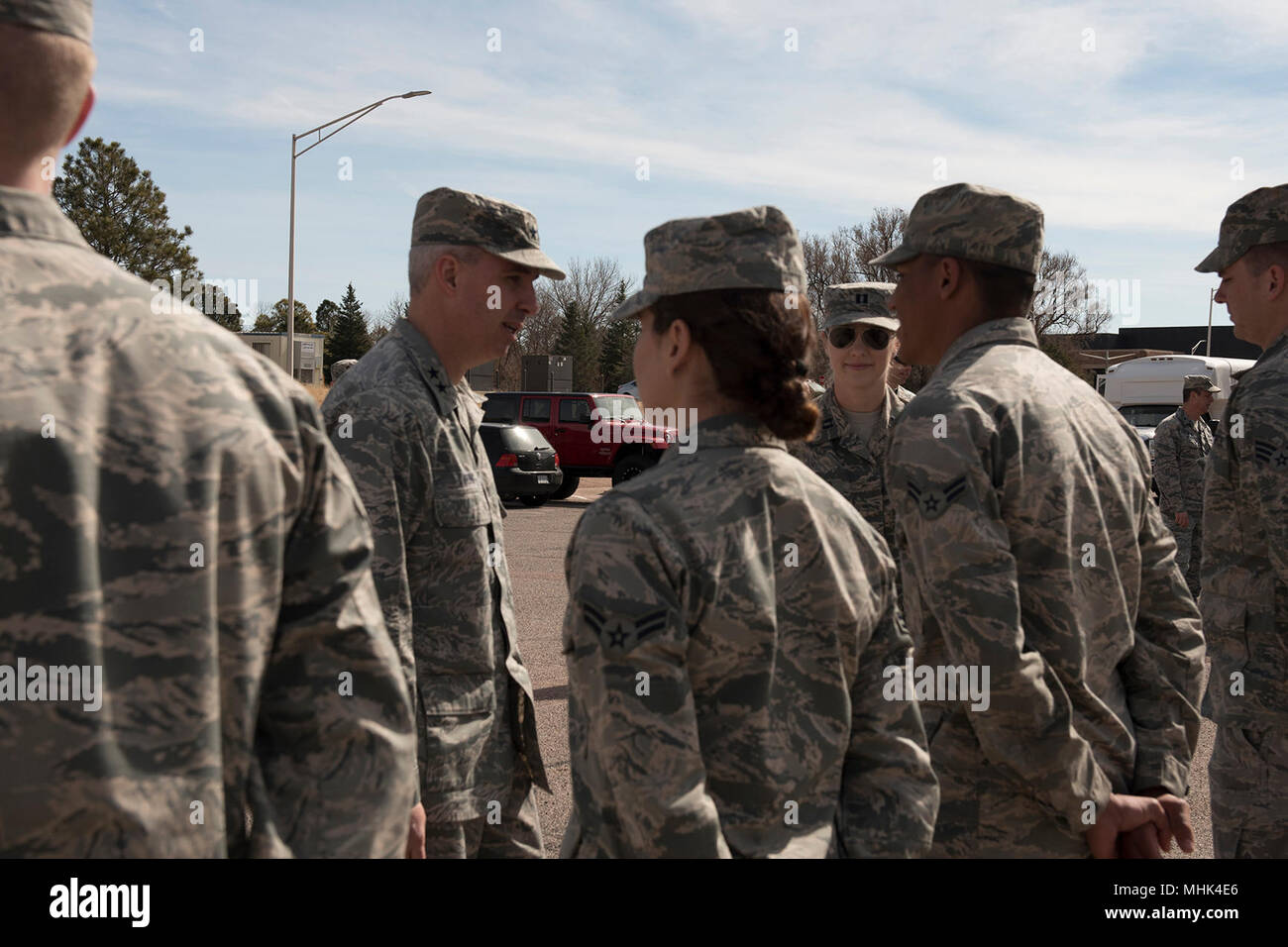 PETERSON AIR FORCE BASE, Colo. Maj. Gen. Stephen Whiting, 14th Air