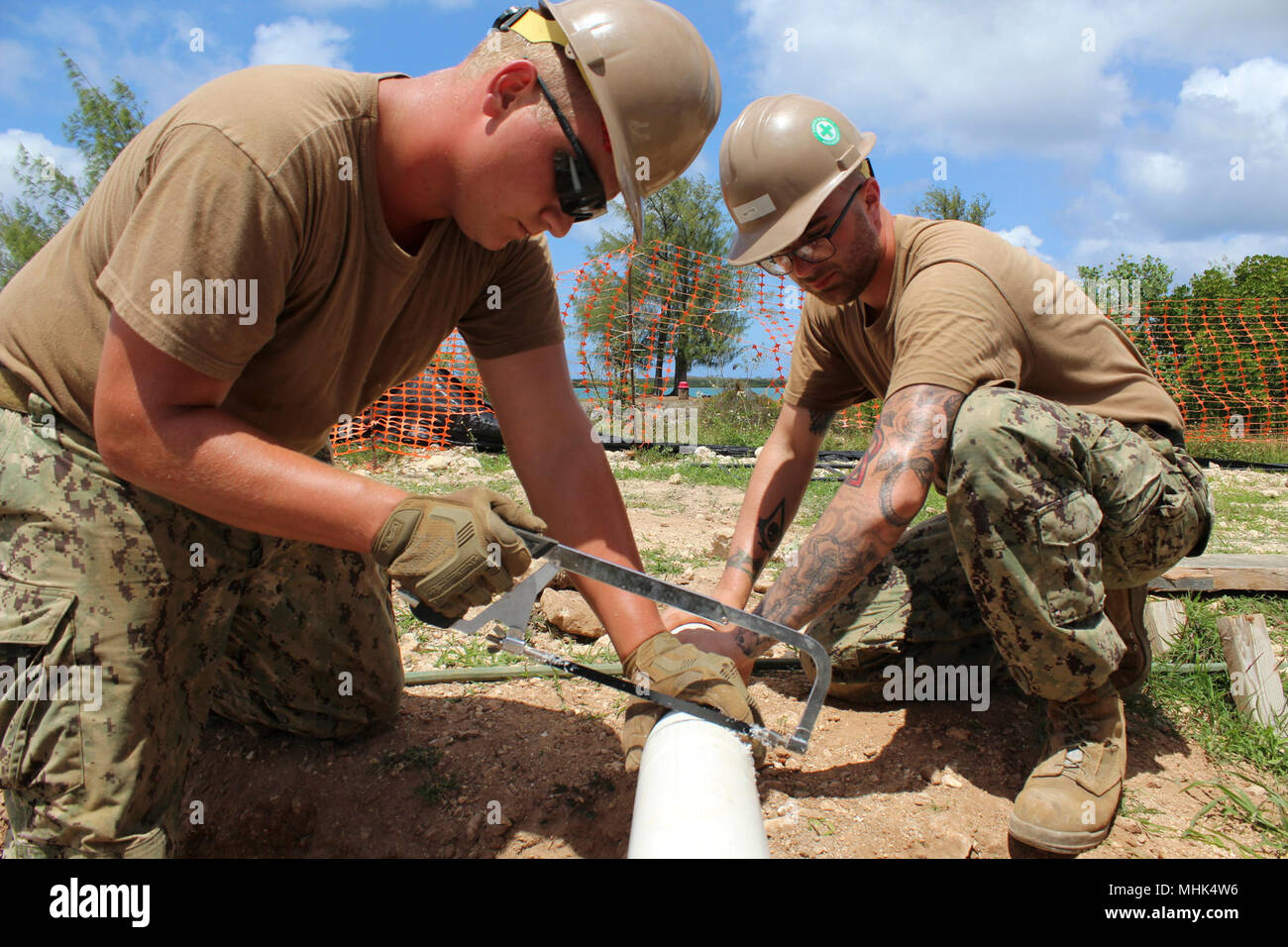 XK4130085 POLARIS POINT, Guam (March 15th, 2018) Steelworker 3rd Class