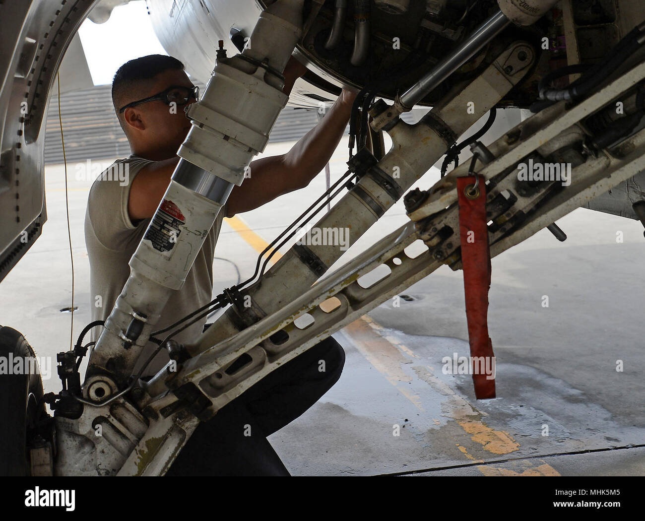 Senior Airman Kevin Zaragoza, 455th Expeditionary Aircraft Maintenance