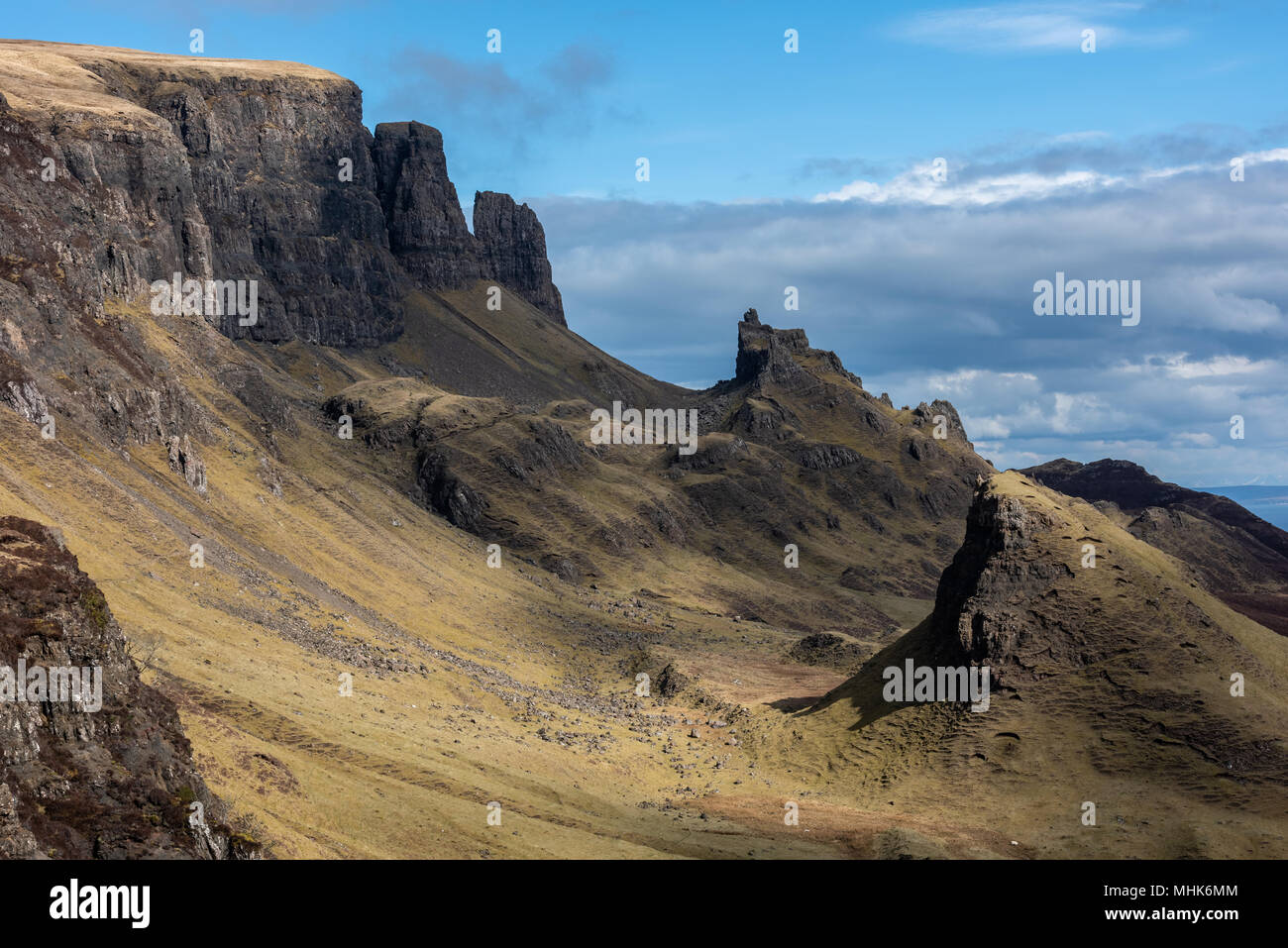 The Quiraing on Isle of Skye , Scotland Stock Photo - Alamy