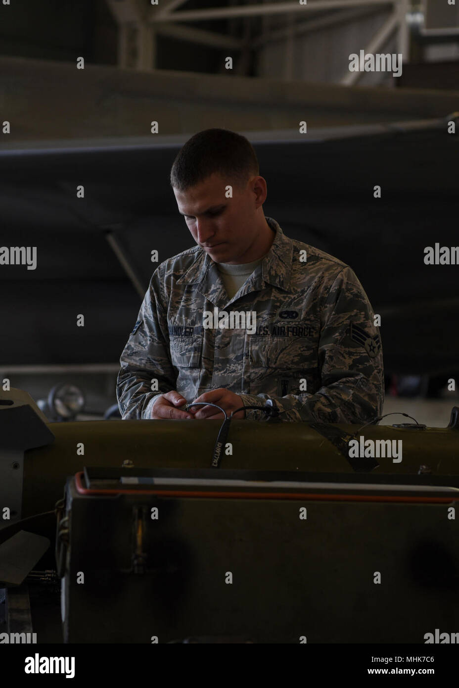 U.S. Air Force Senior Airman Jacob Chandler, 33rd Fighter Wing aircraft