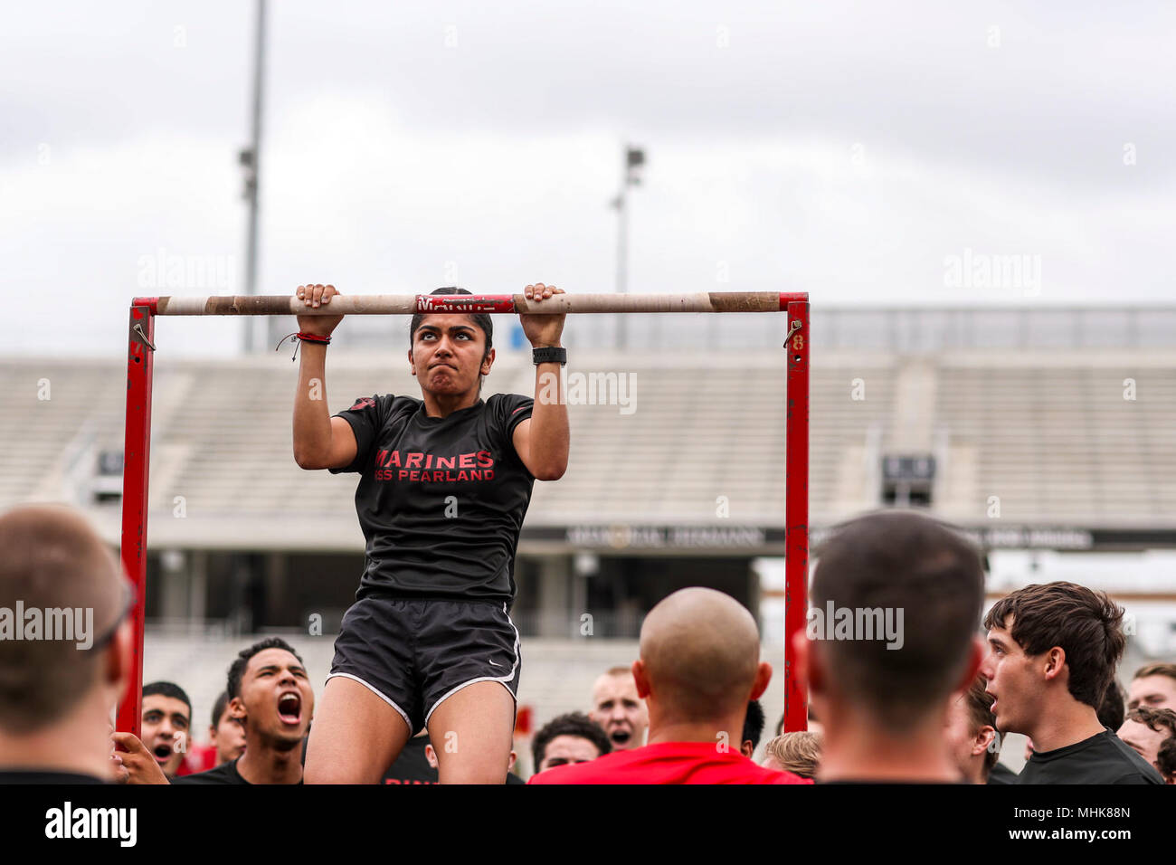 Usmc Pool Function U.S. Marines and poolees with Recruiting Station Houston, conduct an ...
