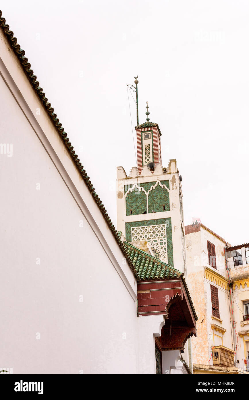 Architecture of Tangier, a major city in northern Morocco. It is the