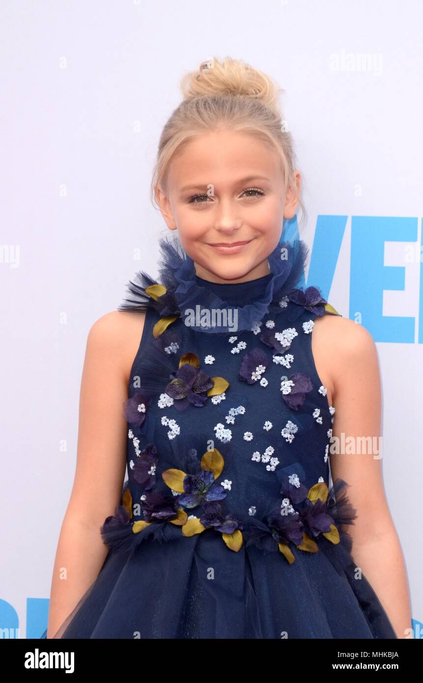 Los Angeles, CA, USA. 30th Apr, 2018. Alyvia Alyn Lind at arrivals for