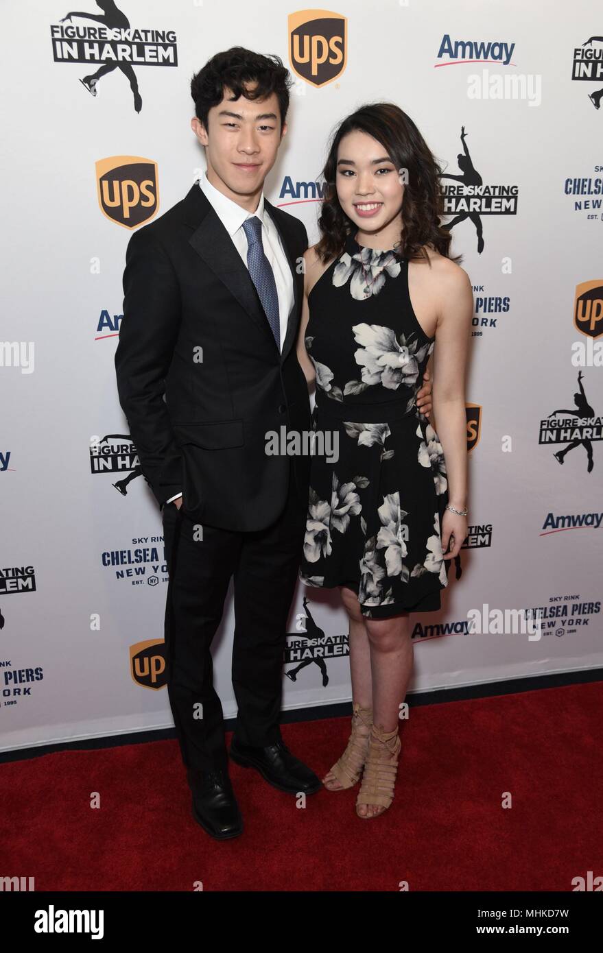 New York, NY, USA. 1st May, 2018. Nathan Chen, Karen Chen in attendance