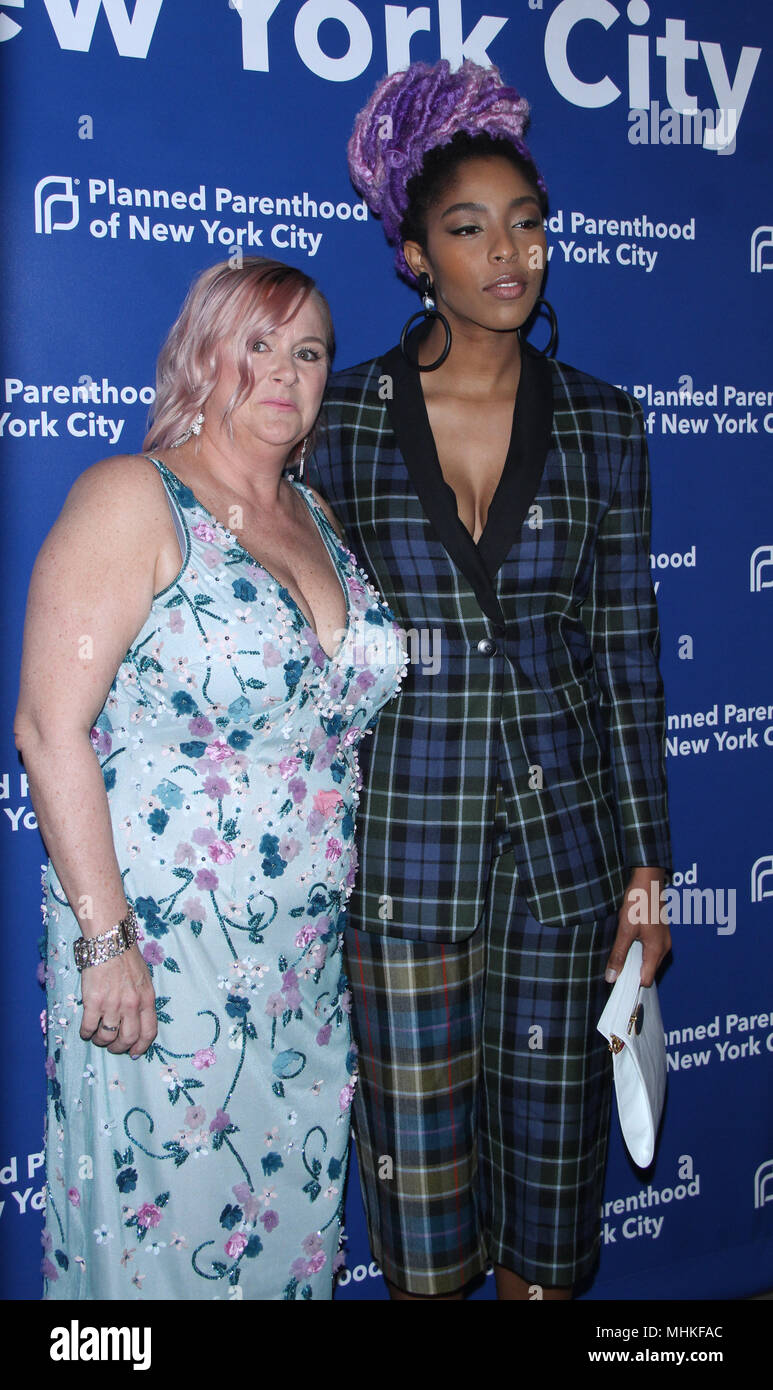 New York, NY, USA. 1st May, 2018. Laura McQuade, Jessica Williams, at Planned Parenthood of New York City Spring Gala at Spring Studio in New York. May 01, 2018 Credit: Rw/Media Punch/Alamy Live News Stock Photo