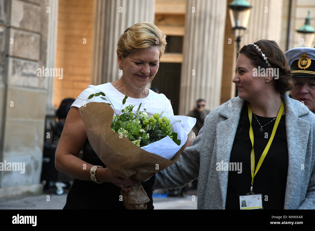 Copenhagen Denmark 2nd Apr 2018 Ms Eva Kjer Hansen New Cabinet