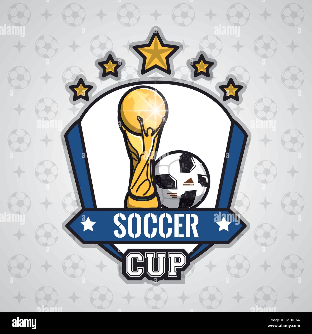 Soccer world cup Stock Vector Image & Art - Alamy