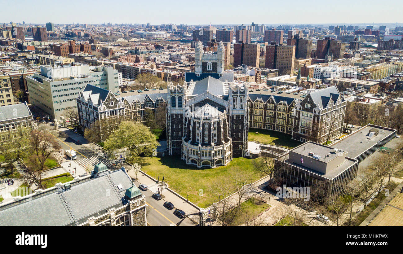 Shepard Hall, City College of New York, City University of New York Campus, NYC, USA Stock Photo