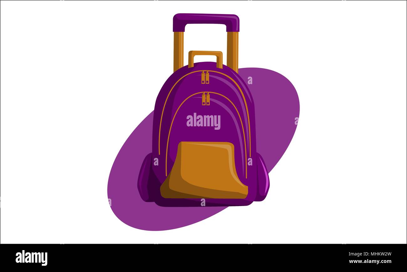 Bag Back to School Vector Stock Vector Image & Art - Alamy
