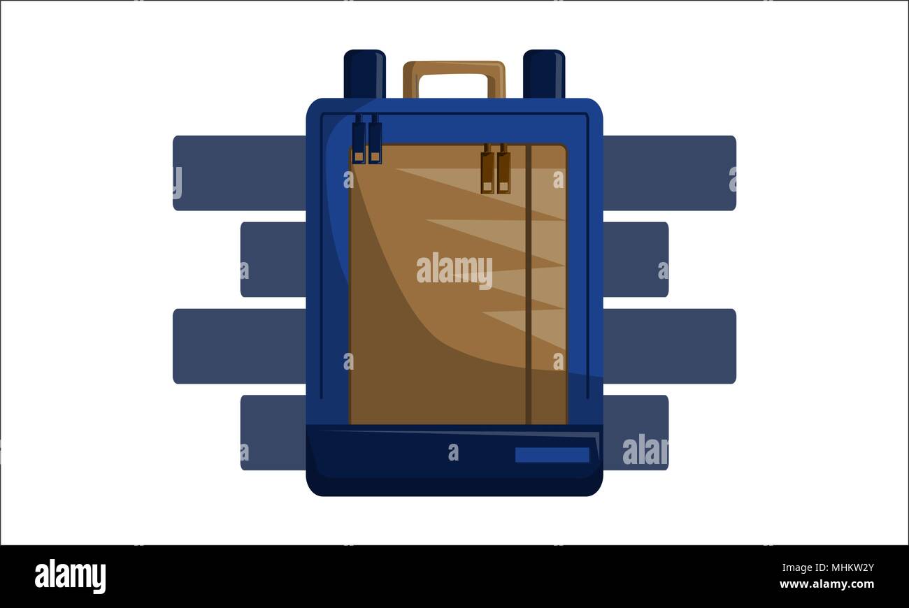 Bag Back to School Vector Stock Vector Image & Art - Alamy
