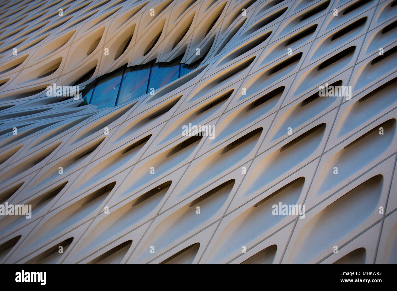 “The Broad” Museum Detail, Los Angeles, california, USA Stock Photo - Alamy