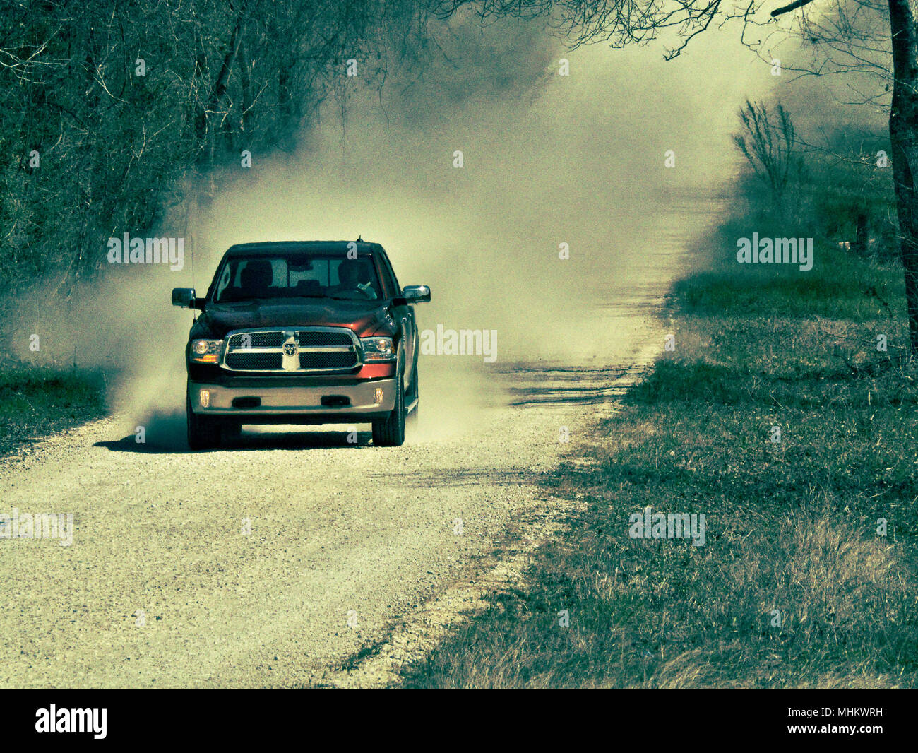 Dodge Ram Laramie edition Stock Photo