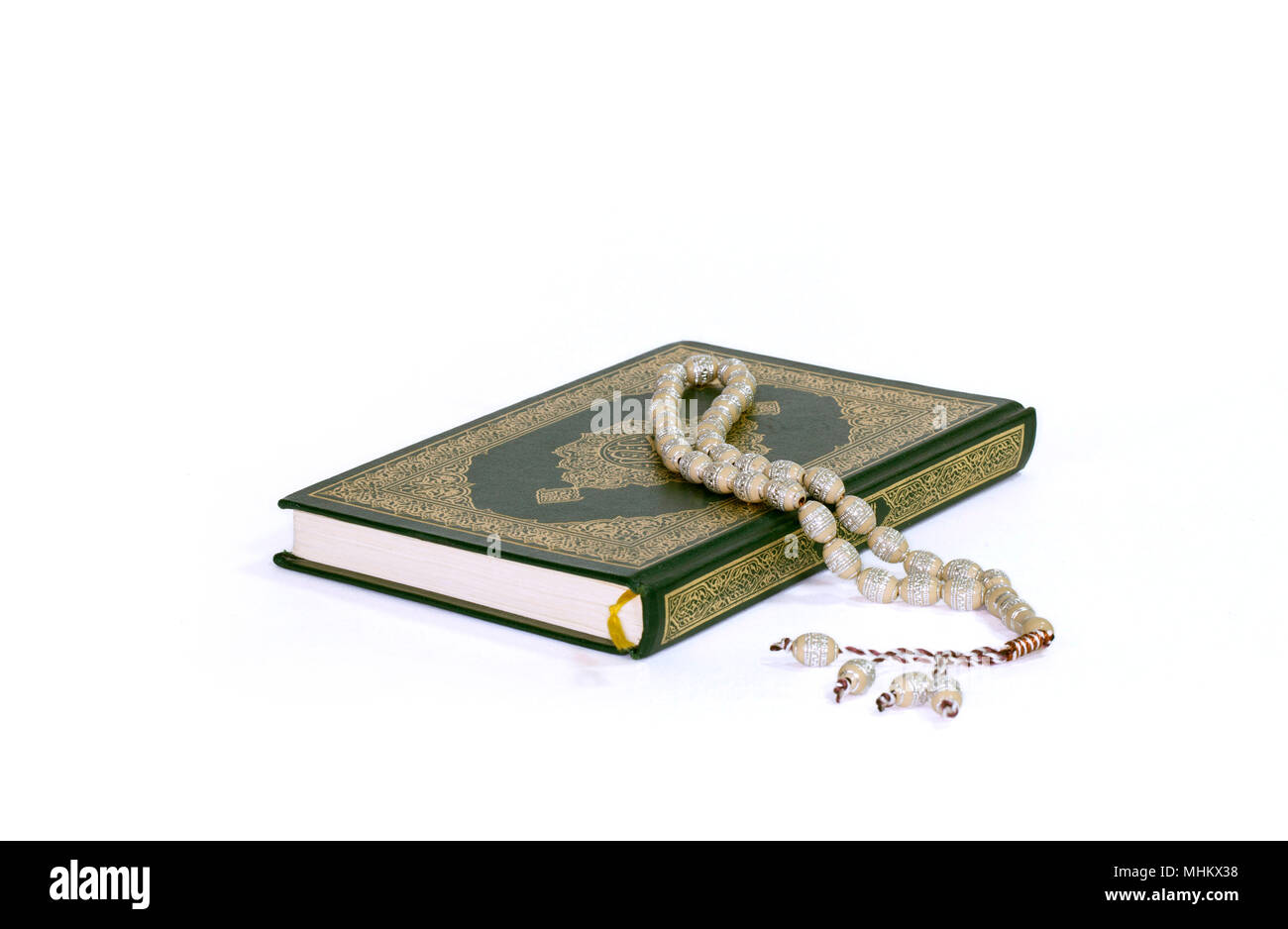 Holy Quran book Stock Photo