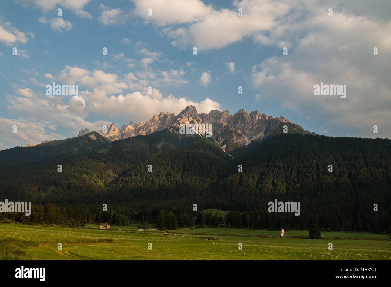 Puster Views of the Puster Valley, Bolzano, Trentino Alto Adige, Italy Stock ...