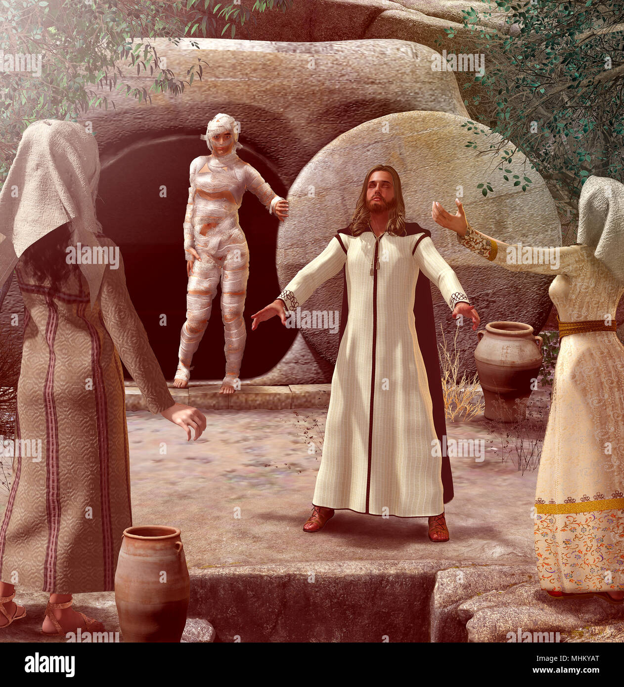 Lazarus of bethany bible hi-res stock photography and images - Alamy